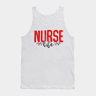 Nurse Life Christmas Tank Top